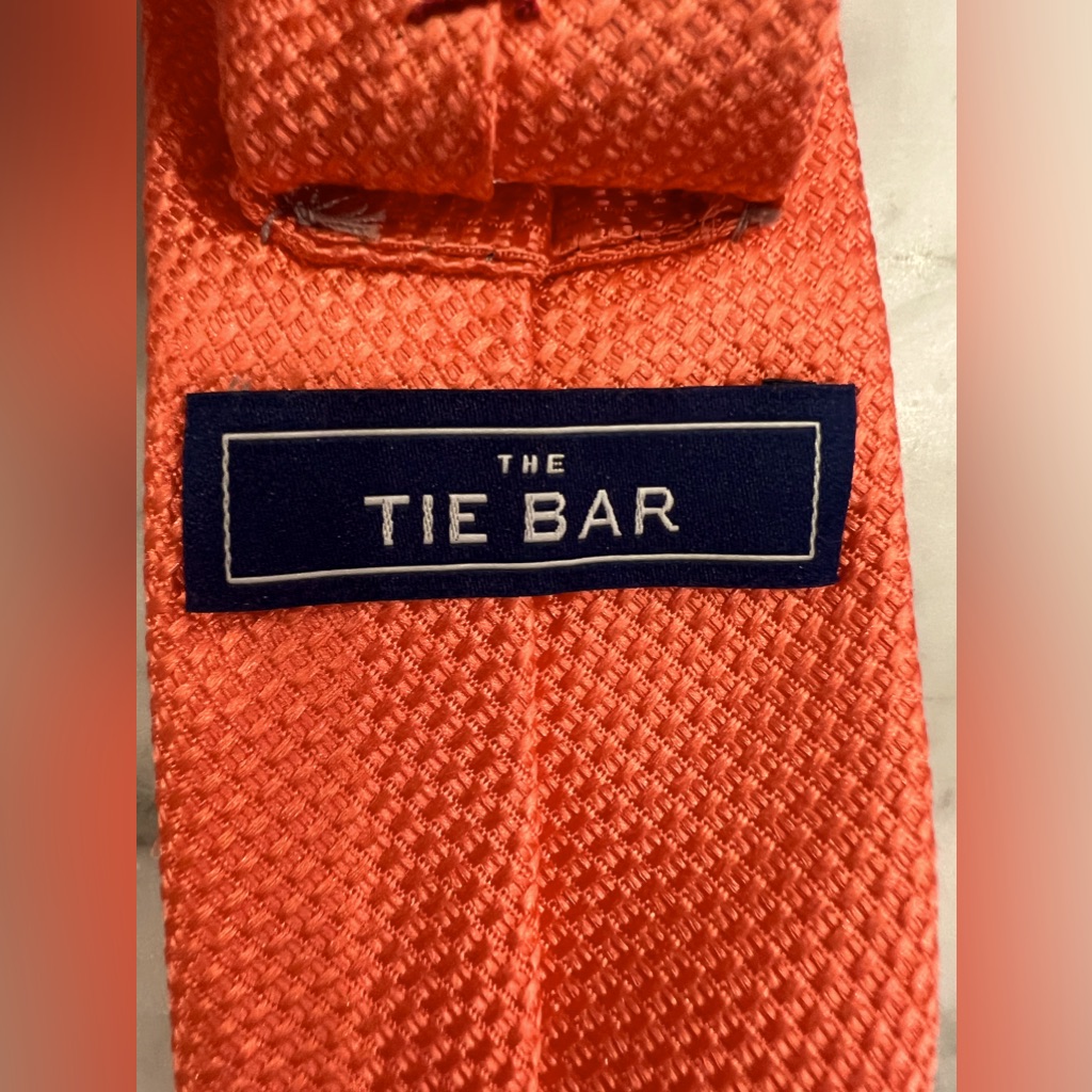 Tie Bar Silk Tie
